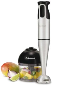Cuisinart HB-154PC Smart Stick Hand Blender With Whisk & Chopper Attachments - Club Model