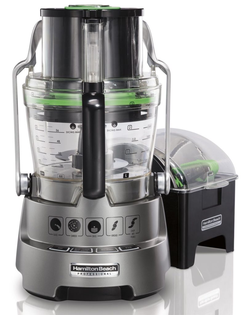 Hamilton Beach Professional Dicing Food Processor with 14-Cup BPA-Free Bowl (70825)
