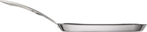 Viking Culinary Contemporary 3-Ply Stainless Steel Nonstick Grill Pan, 11 Inch, Ergonomic Stay-Cool Handle, Dishwasher, Oven Safe, Works on All Cooktops including Induction